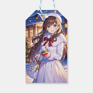 Etiqueta de regalo de navidades