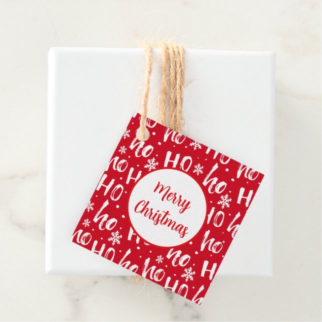 Etiqueta de regalo de navidades (In situ)