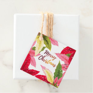 Etiqueta de regalo de navidades