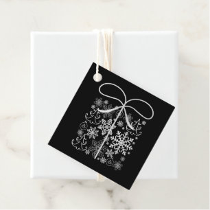 Etiqueta de regalo de navidades