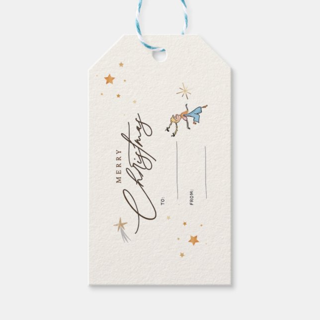 Etiqueta de regalo de navidades (Anverso)