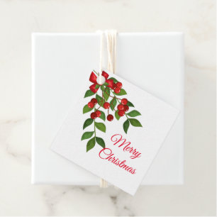 Etiqueta de regalo de navidades