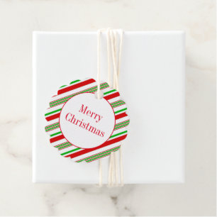 Etiqueta de regalo de navidades