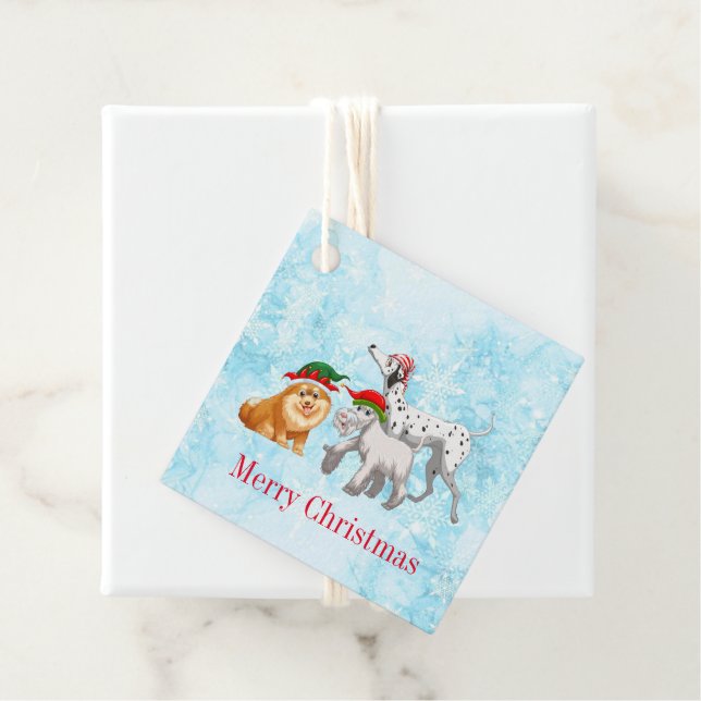 Etiqueta de regalo de navidades (In situ)