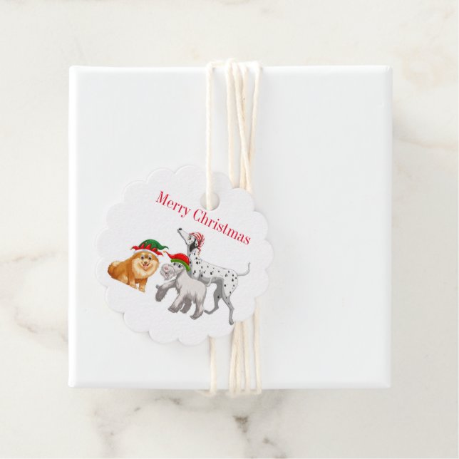 Etiqueta de regalo de navidades (In situ)