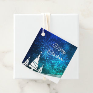 Etiqueta de regalo de navidades