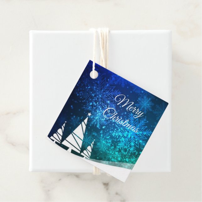 Etiqueta de regalo de navidades (In situ)