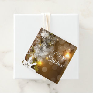 Etiqueta de regalo de navidades