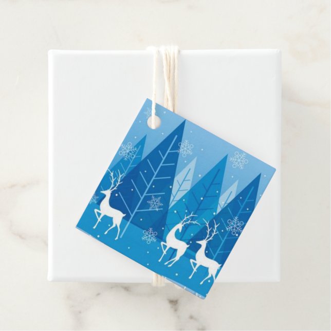 Etiqueta de regalo de navidades (In situ)