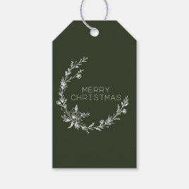 Etiqueta de regalo de navidades