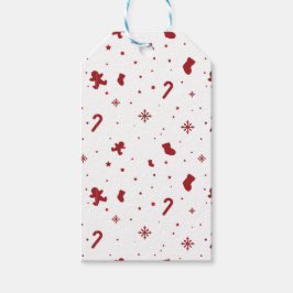 Etiqueta de regalo de navidades