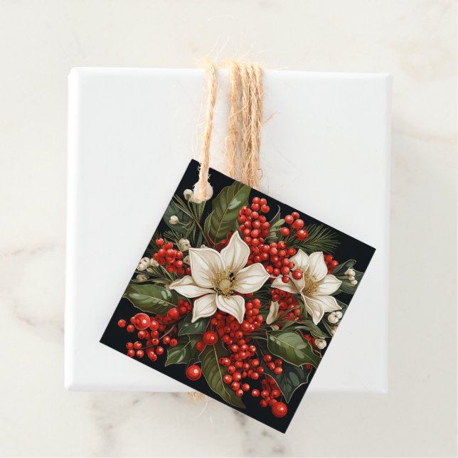 Etiqueta de regalo de navidades (In situ)