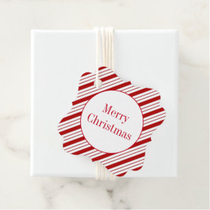 Etiqueta de regalo de navidades