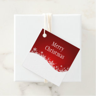 Etiqueta de regalo de navidades
