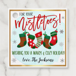 Etiqueta de regalo de navidades