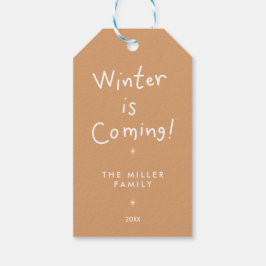 Etiqueta de regalo de navidades - Festividad