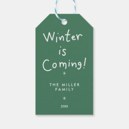 Etiqueta de regalo de navidades - Festividad