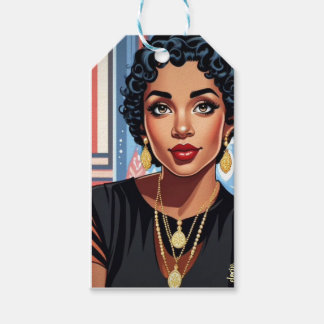 Etiqueta de regalo de Nina