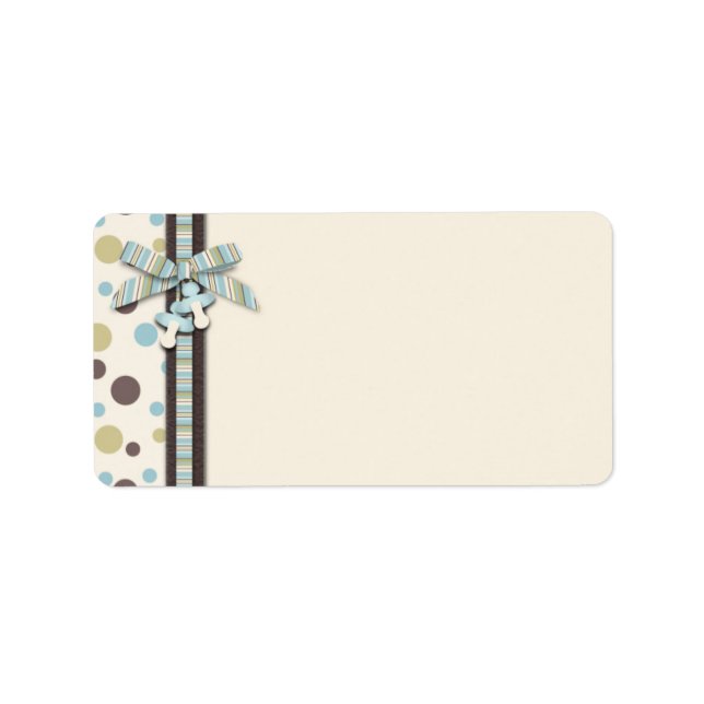 Etiqueta de regalo de niño (Frente)