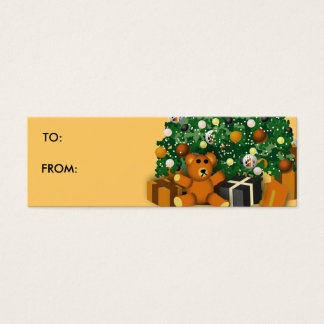 Etiqueta de regalo de osos gay #1