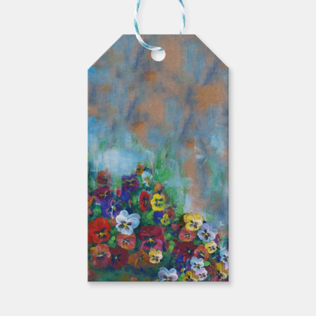 Etiqueta de regalo de Pansy (Anverso)
