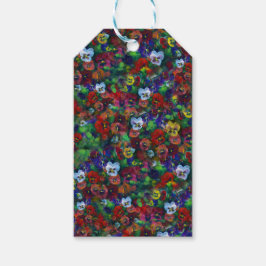 Etiqueta de regalo de panza