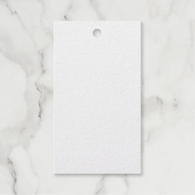 Etiqueta de regalo de papel de aluminio (Anverso)