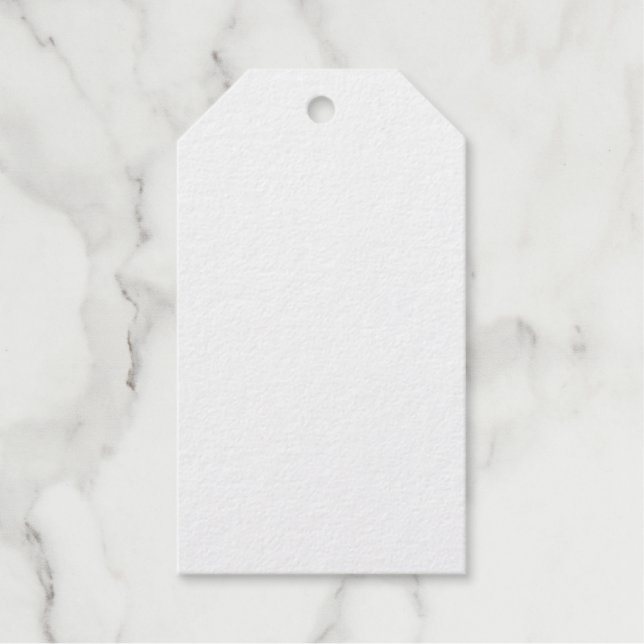 Etiqueta de regalo de papel de aluminio (Anverso)