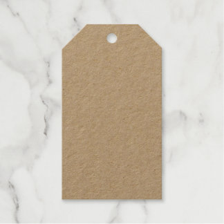 Etiqueta de Regalo de Papel de Aluminio