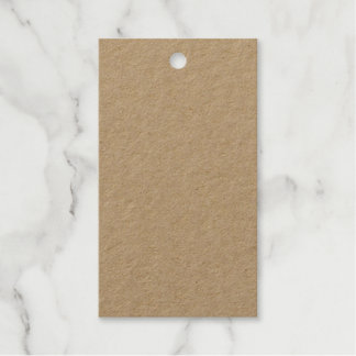 Etiqueta de Regalo de Papel de Aluminio
