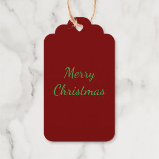Etiqueta de regalo de papel de aluminio para adorn