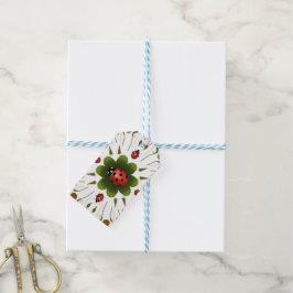 Etiqueta de regalo de parásito