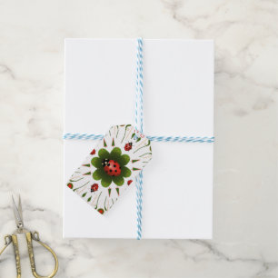 Etiqueta de regalo de parásito