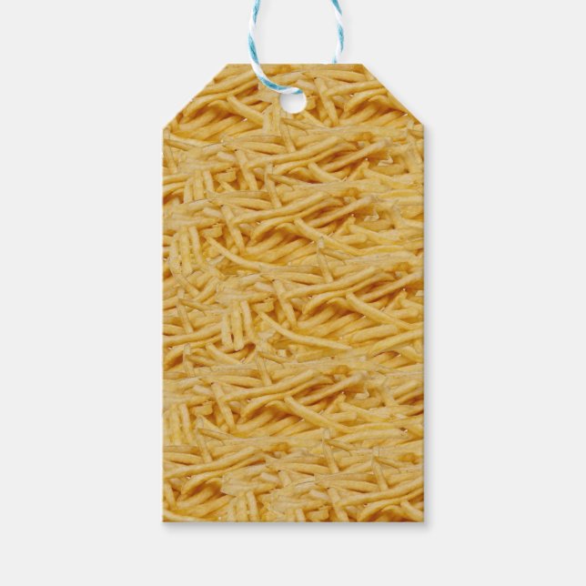 Etiqueta de regalo de patatas fritas (Anverso)