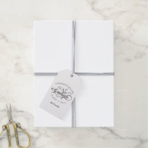 Etiqueta de regalo de Personalizado con guiones se