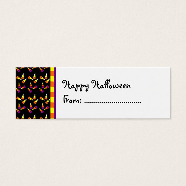 Etiqueta de regalo de Personalizado de maíz dulce  (Frente)