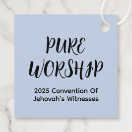 Etiqueta de regalo de personalizado Pure Worship 2