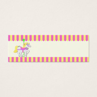 Etiqueta de regalo de ponis pintados