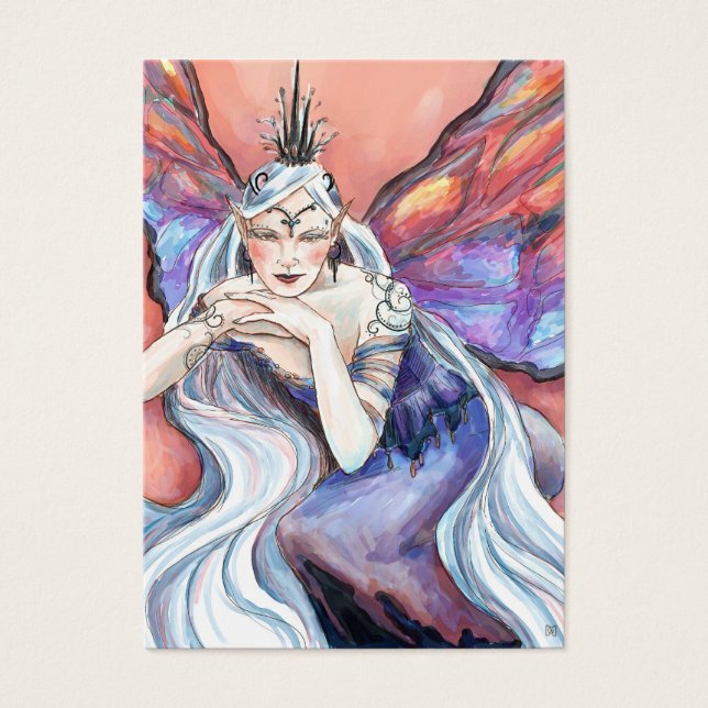 Etiqueta de regalo de Queen Titania (Frente)