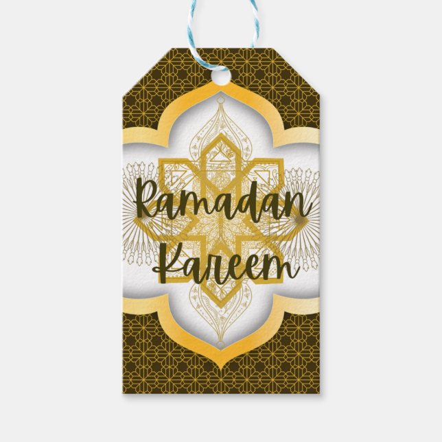 Etiqueta de regalo de Ramadan (Anverso)