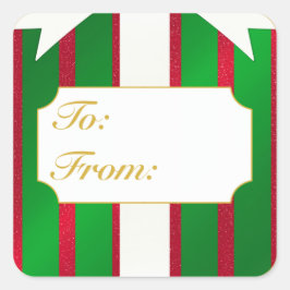 Etiqueta de regalo/de regalo de Navidad