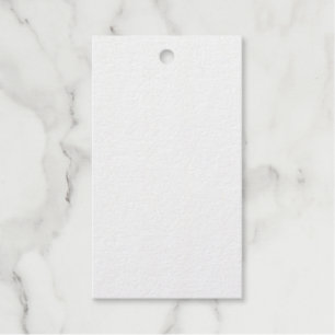 Etiqueta de regalo de Relieve metalizado