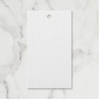 Etiqueta de regalo de Relieve metalizado
