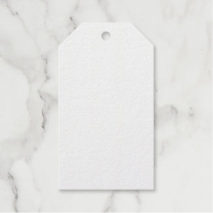 Etiqueta de regalo de Relieve metalizado