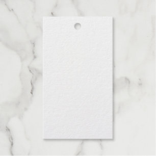 Etiqueta de regalo de Relieve metalizado