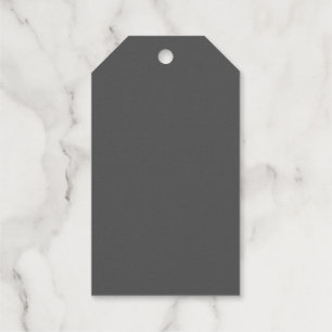 Etiqueta de regalo de Relieve metalizado