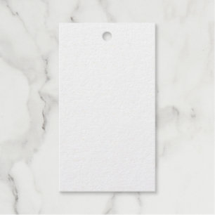 Etiqueta de regalo de Relieve metalizado