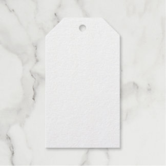 Etiqueta de regalo de Relieve metalizado