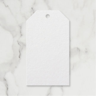 Etiqueta de regalo de Relieve metalizado