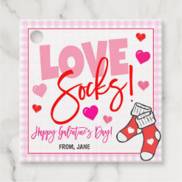 Etiqueta de regalo de San Valentín